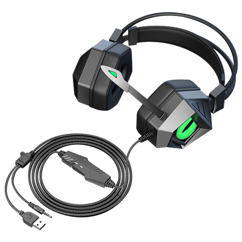 SY-G15 Wired Gaming Headphones HD Microphone HiFi Computer Gamer Lighting Headset SY-G15 Wired Gaming Headphones HD Microphone HiFi Computer Gamer Lighting Headset